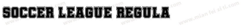 Soccer League Regula字体转换